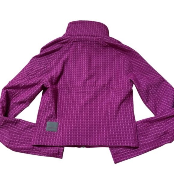 Lululemon Water-Repellent Grid Fleece Hiking Jacket Size 2 - Picture 2 of 5